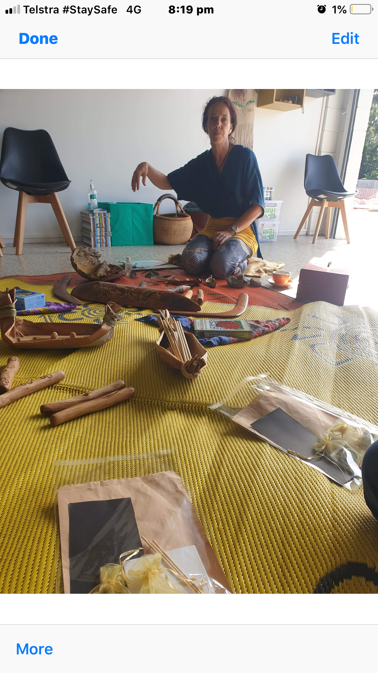 Yarning ochre immersions