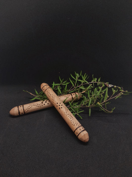 Small Tasmanian Oak Clap Sticks